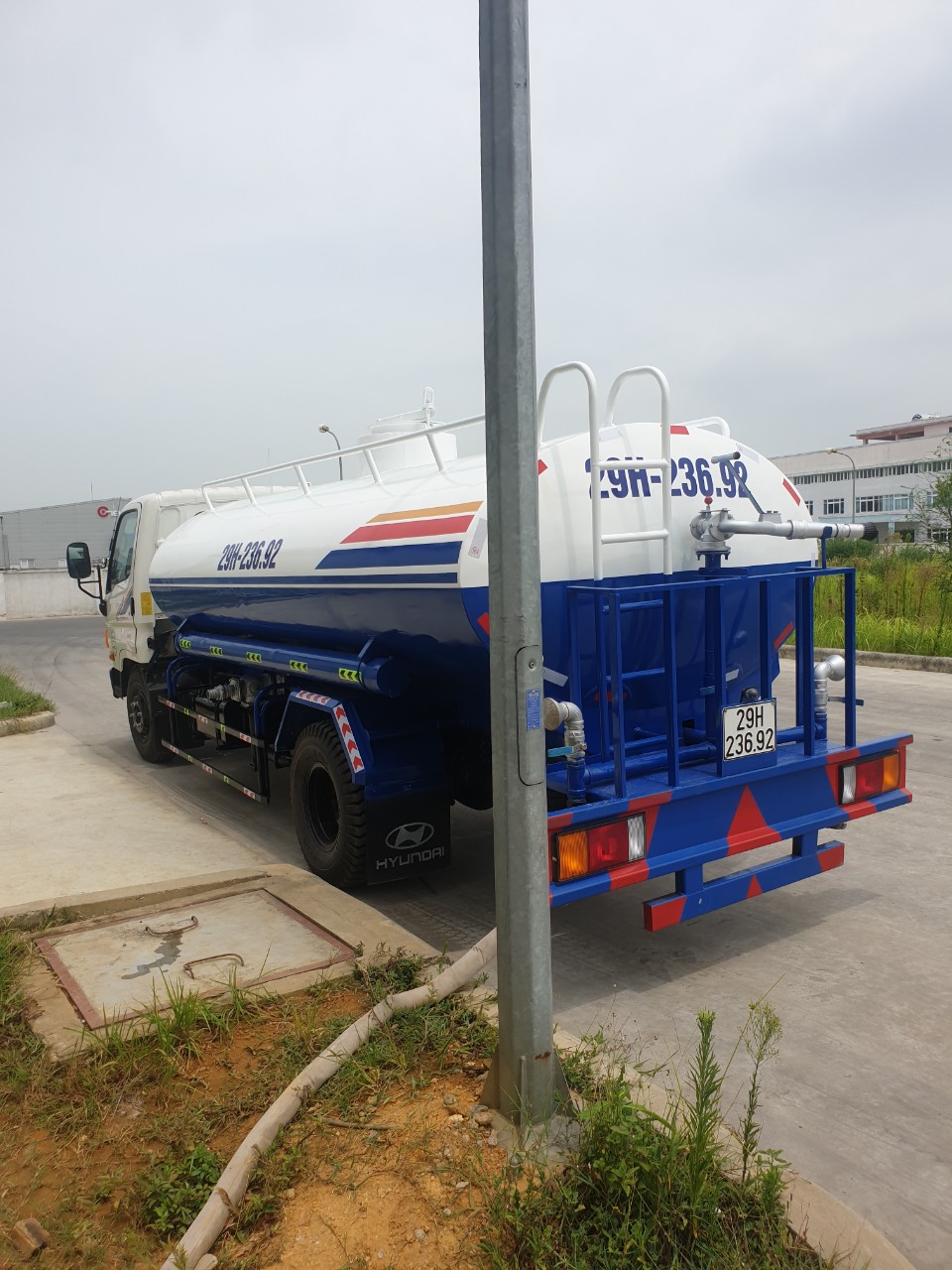 Cho thuê xe téc, xe bồn chở nước sạch sinh hoạt tại Bắc Ninh